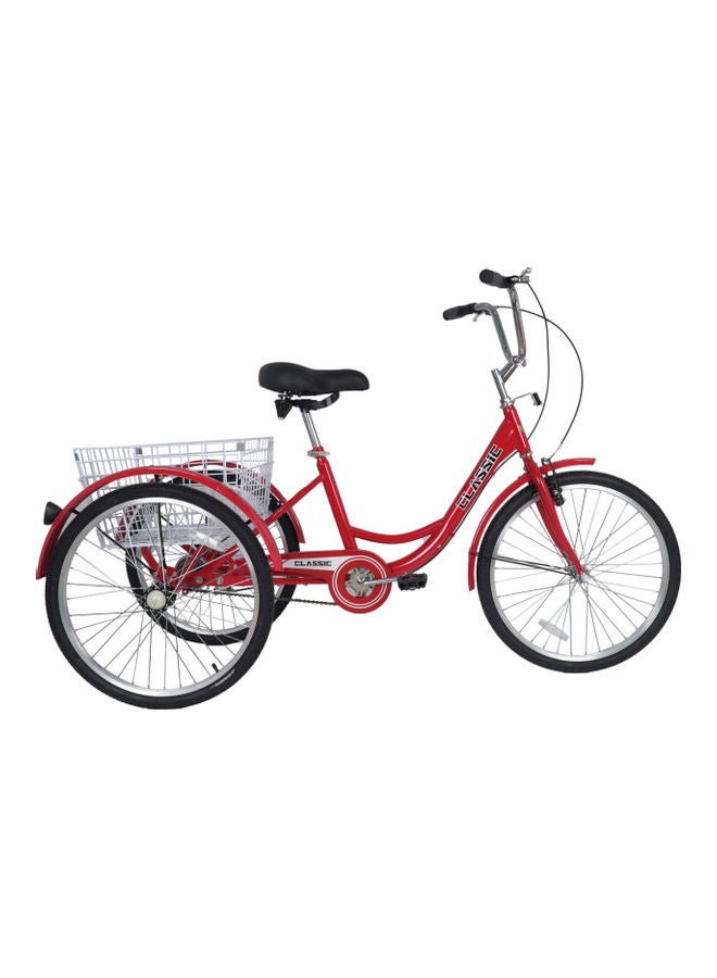 Adult Tricycle with Basket 24inch Size M