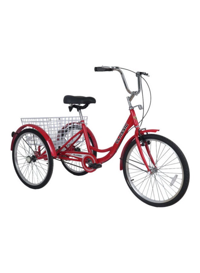 Adult Tricycle with Basket 24inch Size M