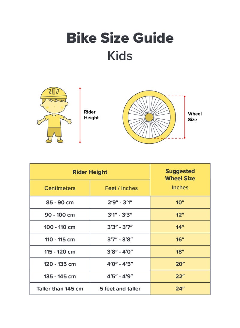 Athena Kids Bicycle Size XS 12inch