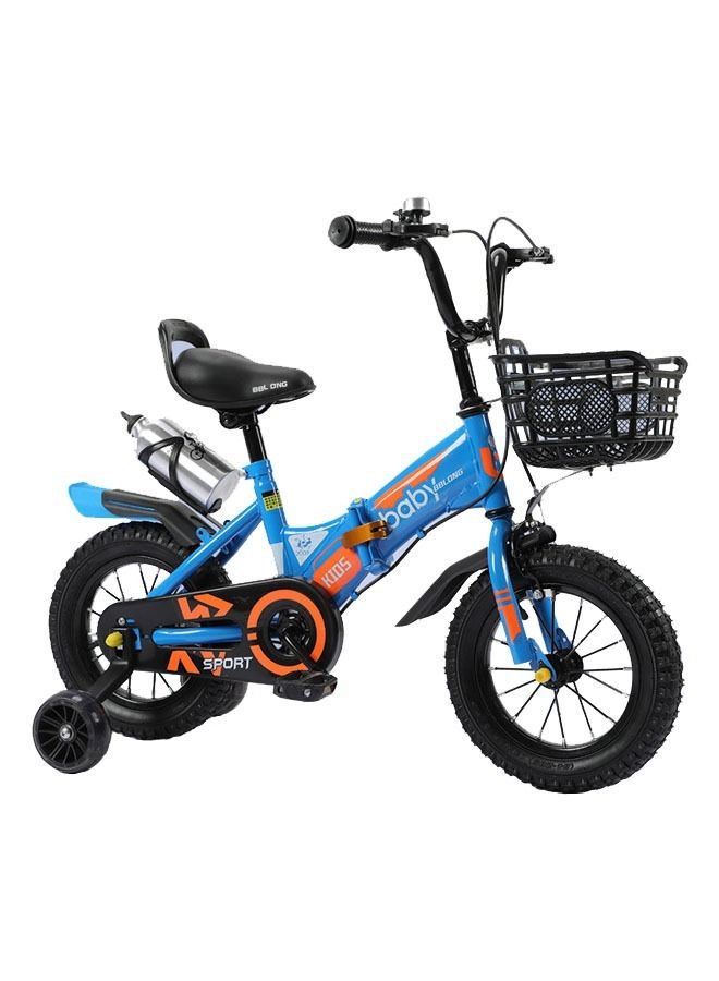 Folding Children's Bicycles With Soft Seats And Carbon Steel Frame 16 inches