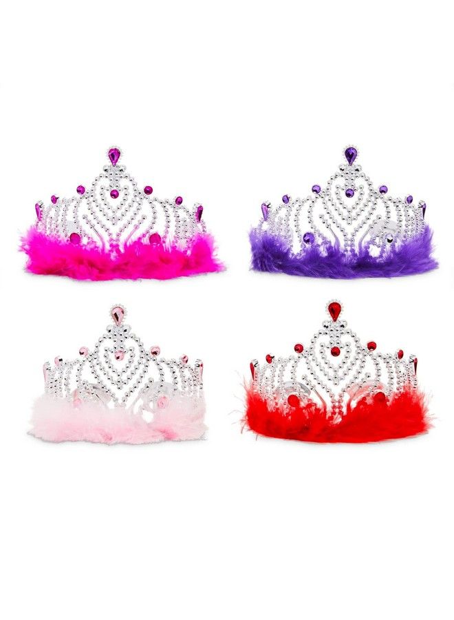 12 Pack Princess Crowns For Little Girls Kids Dress Up Tiaras For Birthday Party