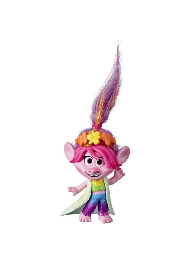Dreamworks World Tour Grand Finale Poppy Collectible Doll With Headband Accessory Toy Figure Inspired By The Movie Kids 4 And Up