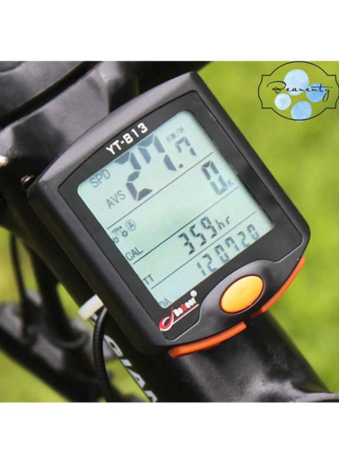 Wireless Bike Cycling Digital Computer Odometer Speedometer Stopwatch