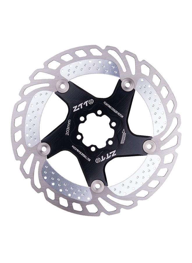 Mtb Dh Bicycle Disc Brake Cooling Floating Rotor 203Mm 0.186kg