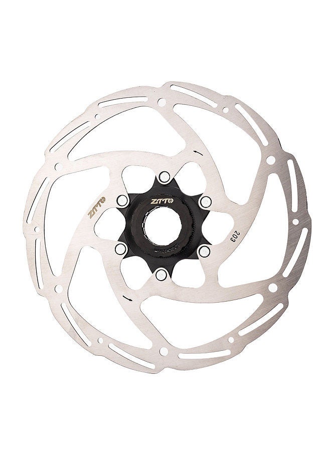 Bike Centerlock Disc Brake Rotor Stainless Steel Bicycle Rotor with Lockring for MTB Mountain Road Bike 203mm