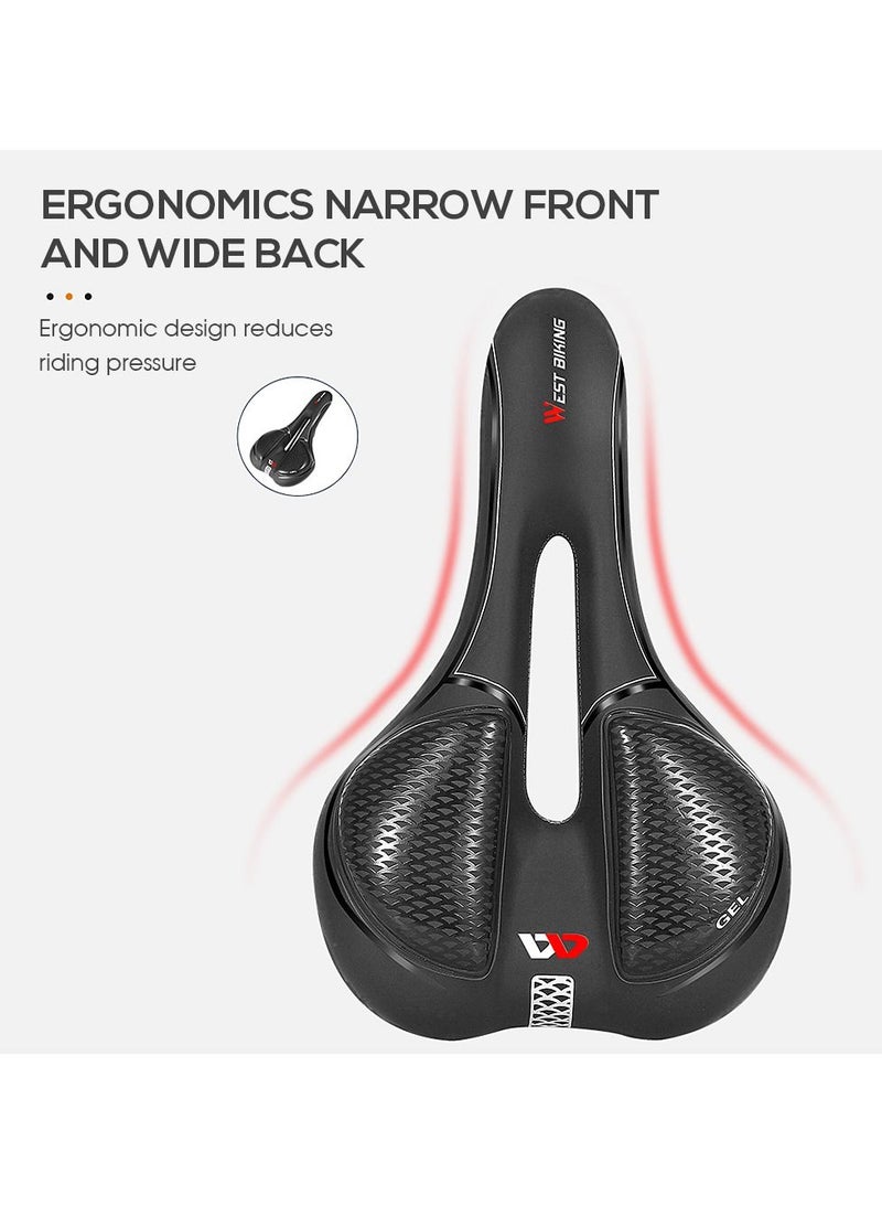 Bike Seat Padded Bicycle Saddle Cushion for Men Women MTB Mountain Road Bike Cycling Type B