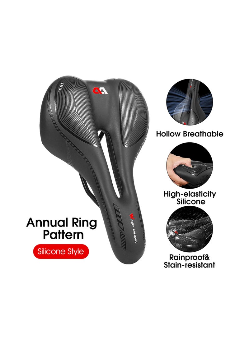 Bike Seat Padded Bicycle Saddle Cushion for Men Women MTB Mountain Road Bike Cycling Type B