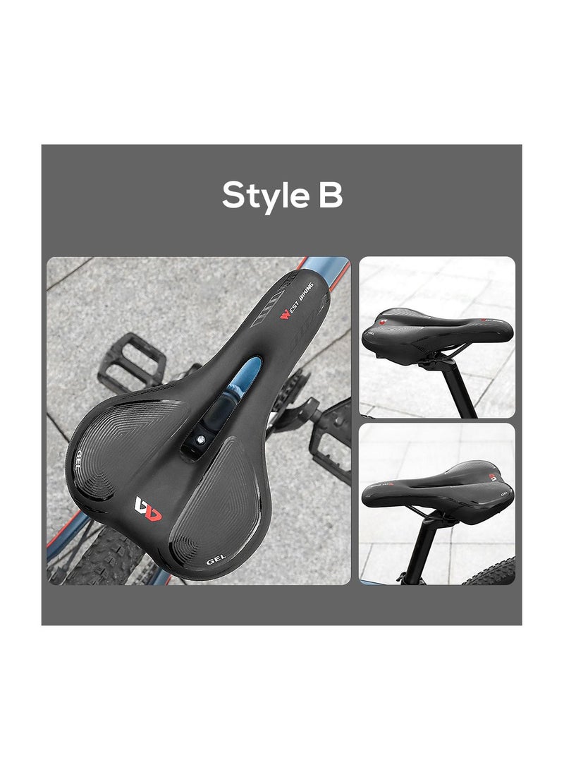 Bike Seat Padded Bicycle Saddle Cushion for Men Women MTB Mountain Road Bike Cycling Type B