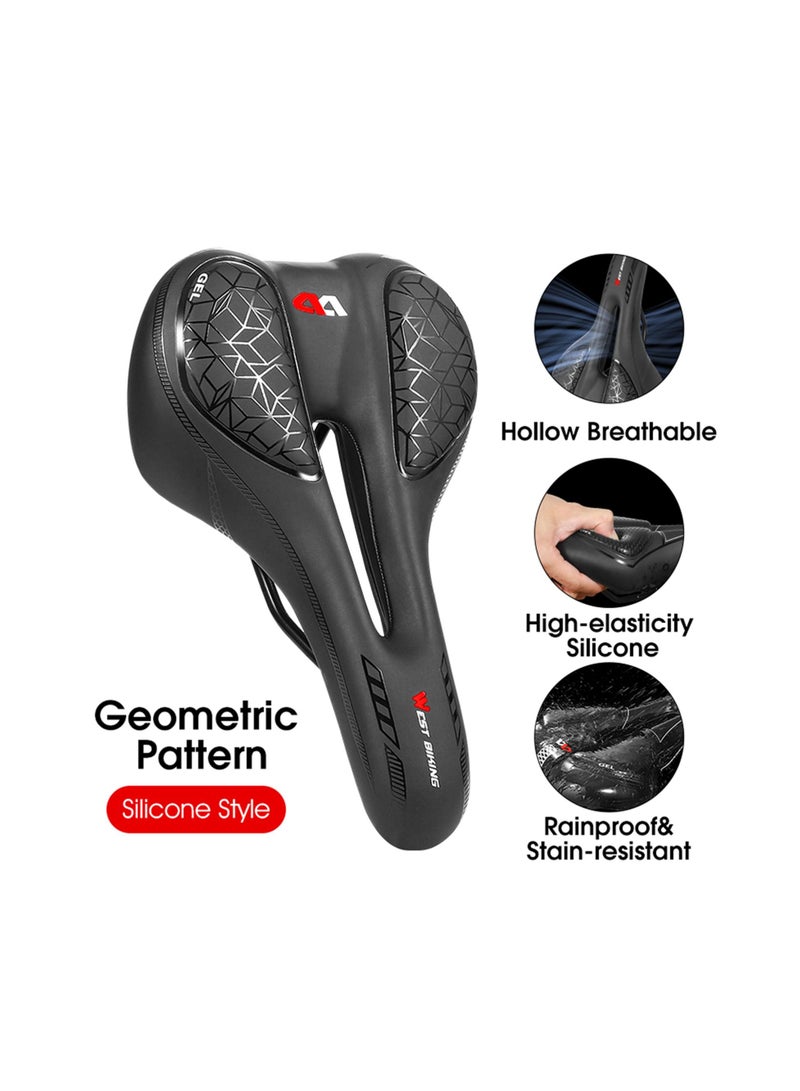 Bike Seat Padded Bicycle Saddle Cushion for Men Women MTB Mountain Road Bike Cycling Type A