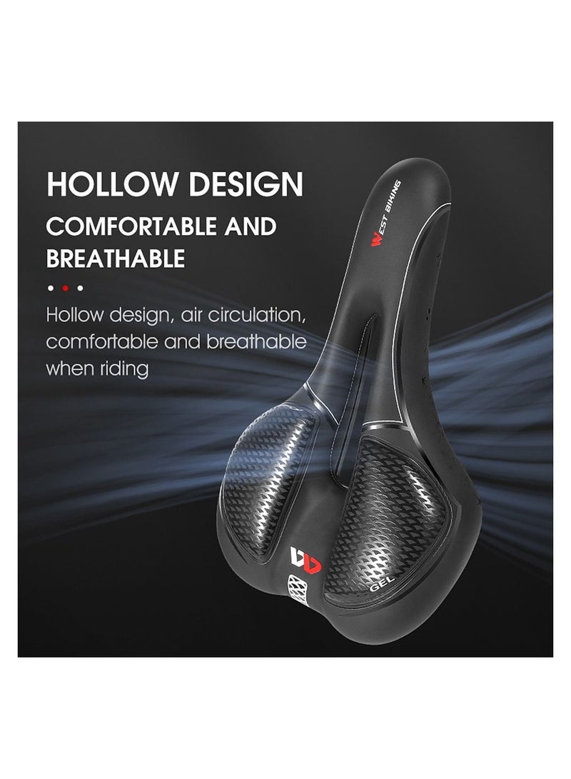 Bike Seat Padded Bicycle Saddle Cushion for Men Women MTB Mountain Road Bike Cycling Type A