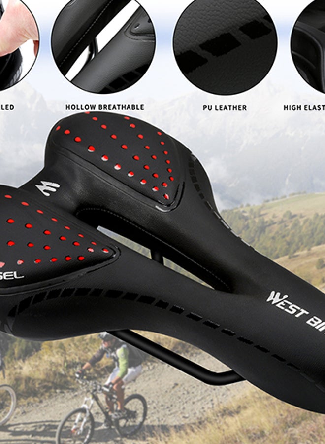 Breathable Bicycle Seat 0.435kg