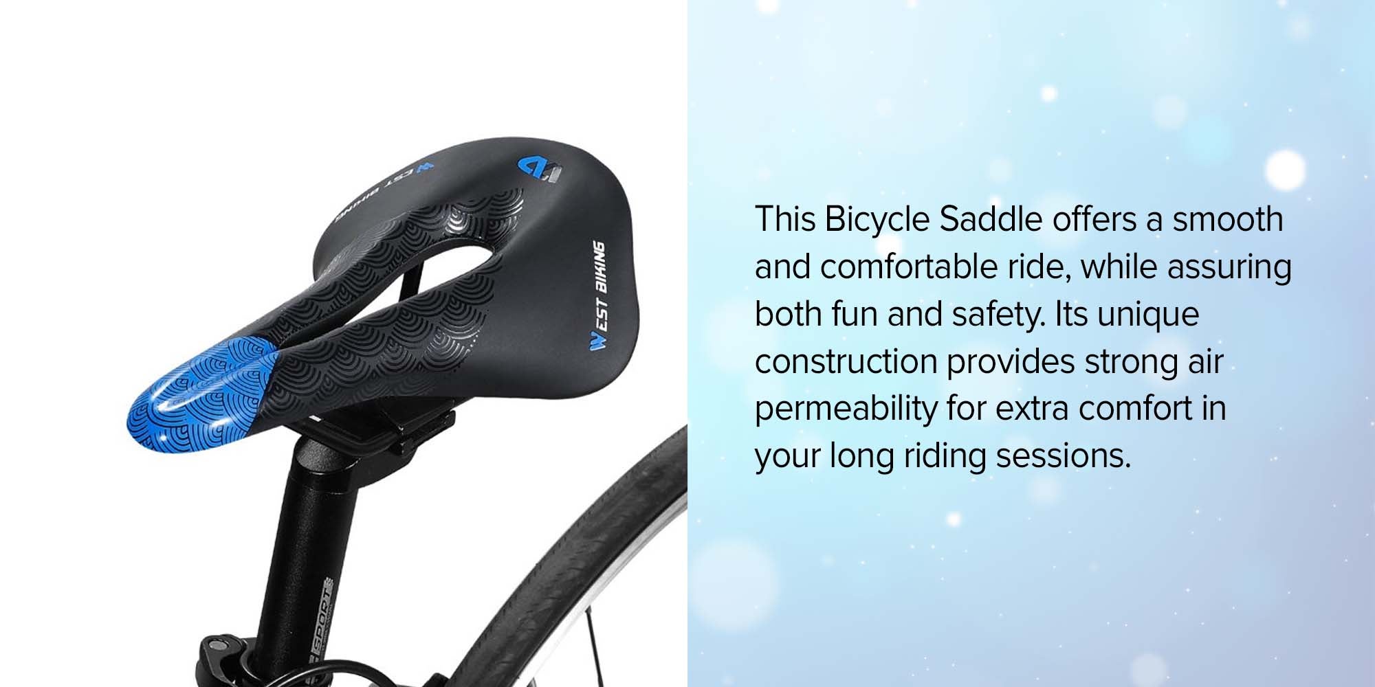 Comfortable Bicycle Saddle