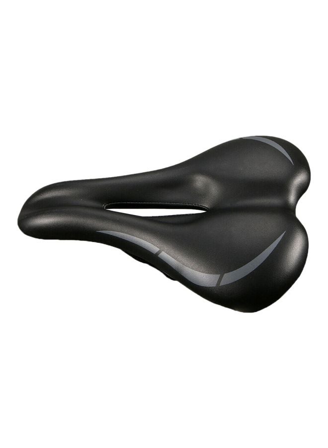 Wide Bicycle Saddle With Soft Cushion 10.6x6.7inch