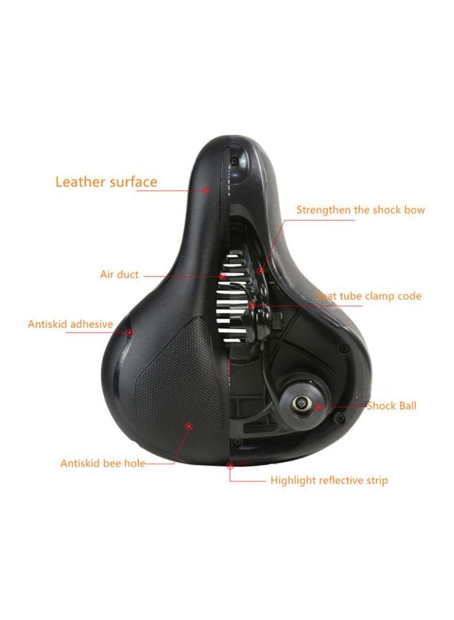 Bicycle Seat Saddle 26x21cm