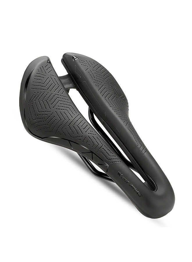 WEST BIKING Hollow Breathable Bike Saddle, Bicycle Seats, Soft Cycle Cushion, PU, Waterproof