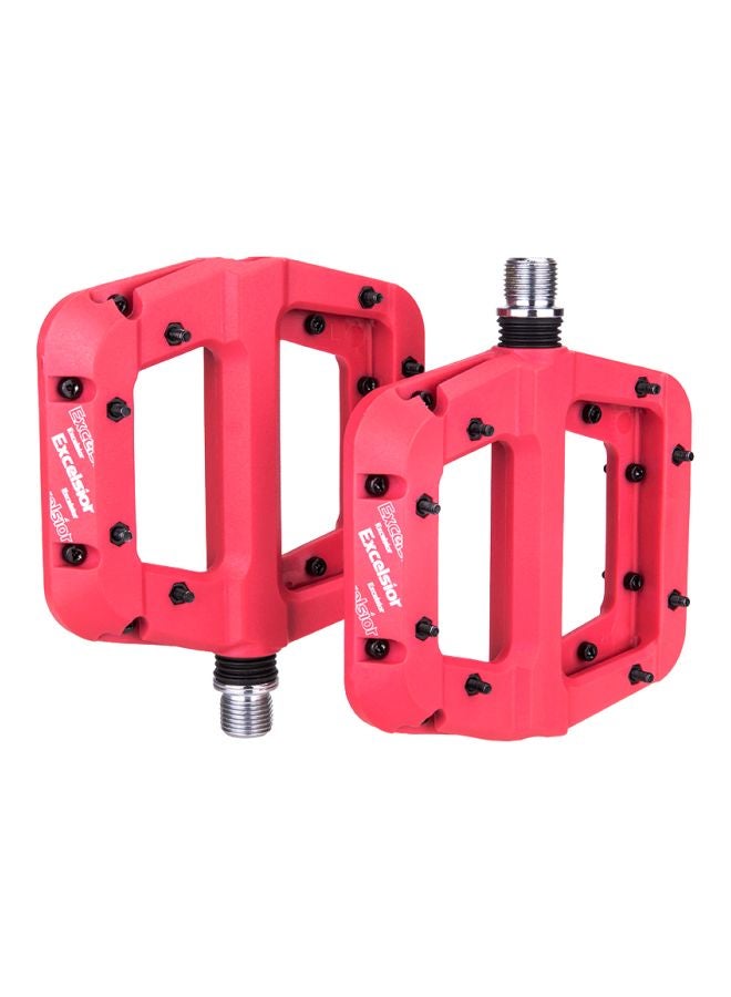 Pair Of Bicycle Foot Pedal 12.4x10.9x1.5cm