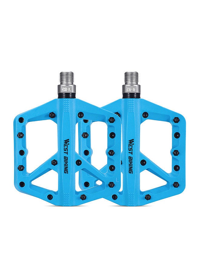 Ultralight Nylon Bicycle Pedals 2 Sealed Bearings Bike Pedals AntiSlip Waterproof Wide Bike Pedals Cycling Accessories