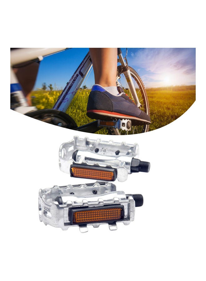 1-Pair Bicycle Cycling Pedals 2x10x20cm