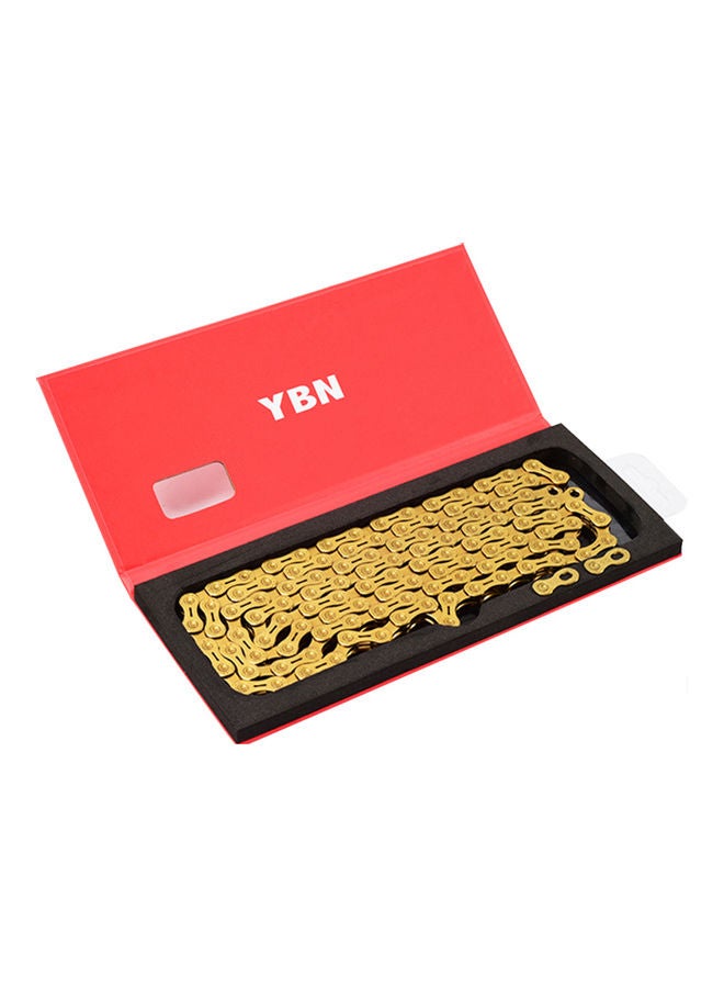 10 / 11 Speed Bicycle Chain Hollow Mountain Bike Road Bicycle Chain 116 Links 21*2*9cm