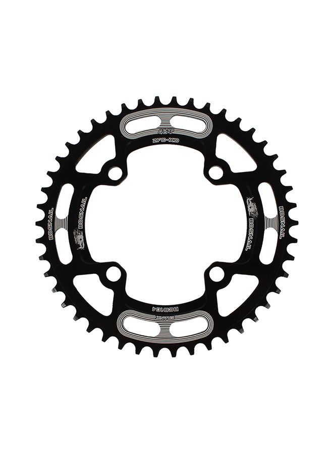 Mountain Bike Single Disc Narrow Wide Chain Ring 23x23cm