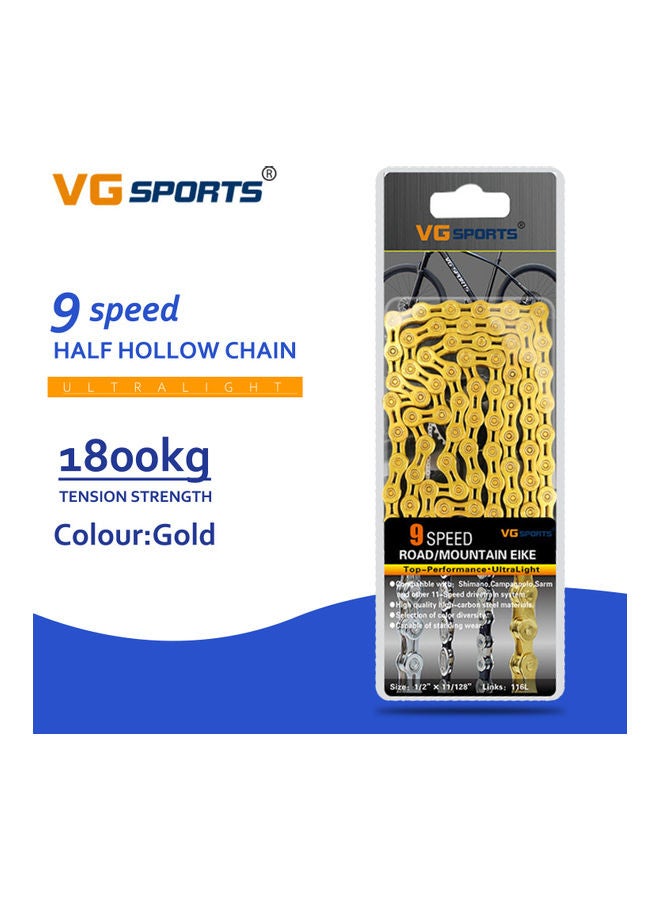 VG Sports Road Mountain Bike Parts Bicycle Chain 8/9/10/11 Speed MTB Chains 3.203kg