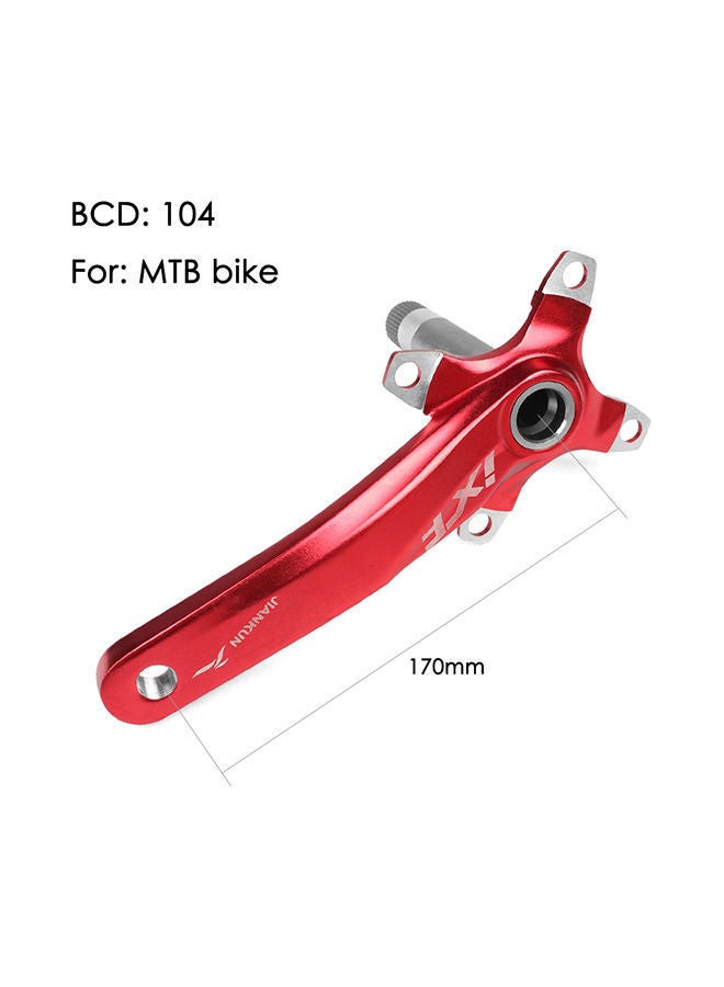Mountain Bike Crank Arm With Chain Ring Bolts