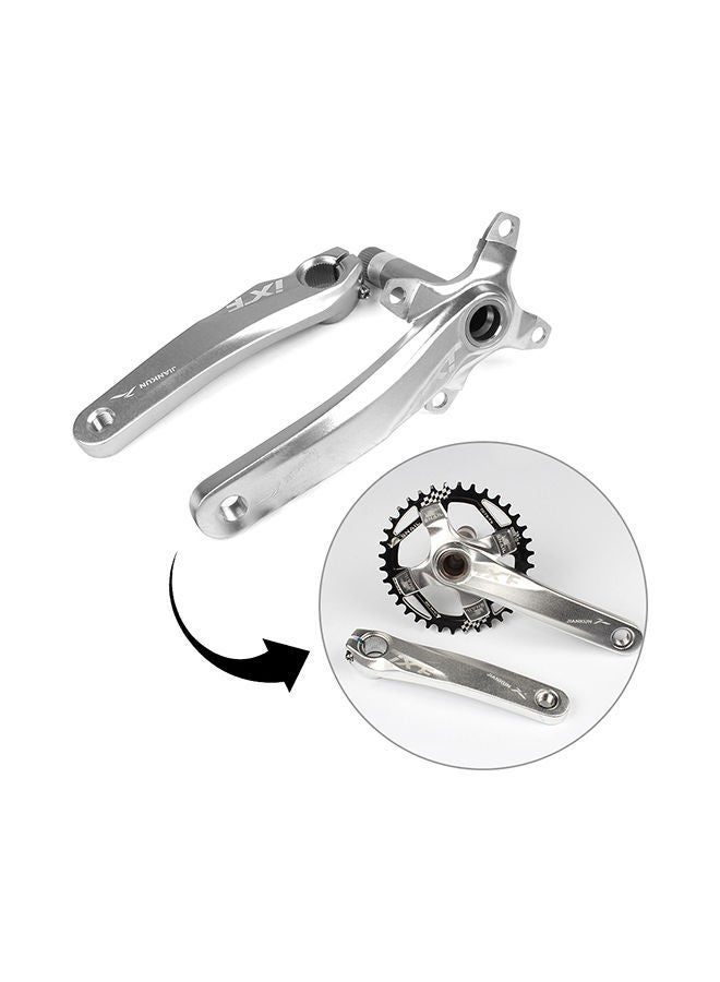 Mountain Bike Crank Arm With Chain Ring Bolts