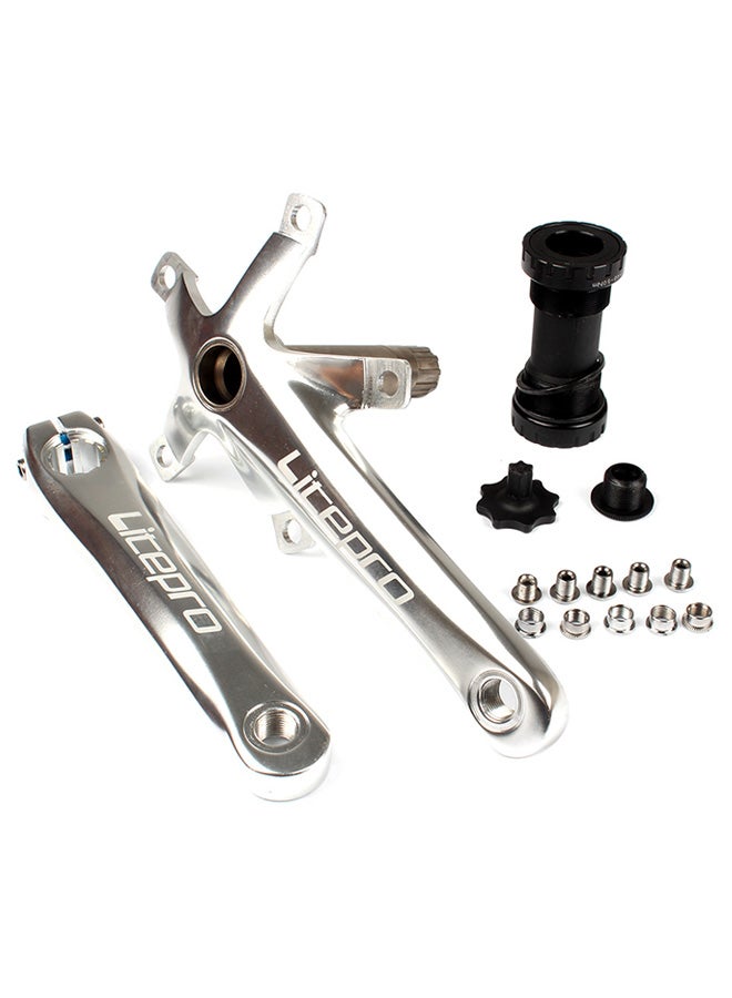 5-Piece Square Crank Set With Bottom Bracket