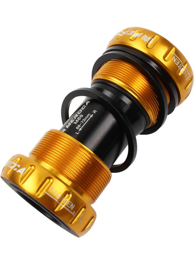 Mountain Bike Colorful Bottom Bracket Axle Integrated Hollow BB Bicycle Threaded Screw-in Center Axle 12*12*12cm