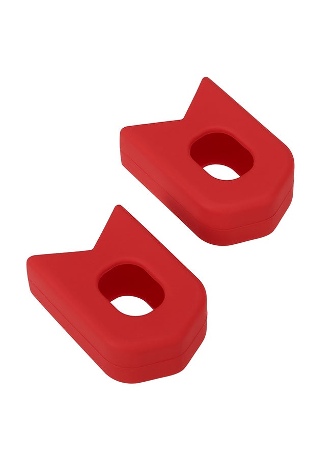4-Piece MTB Road Bicycle Cycling Crankset Crank Protective Sleeve Cover