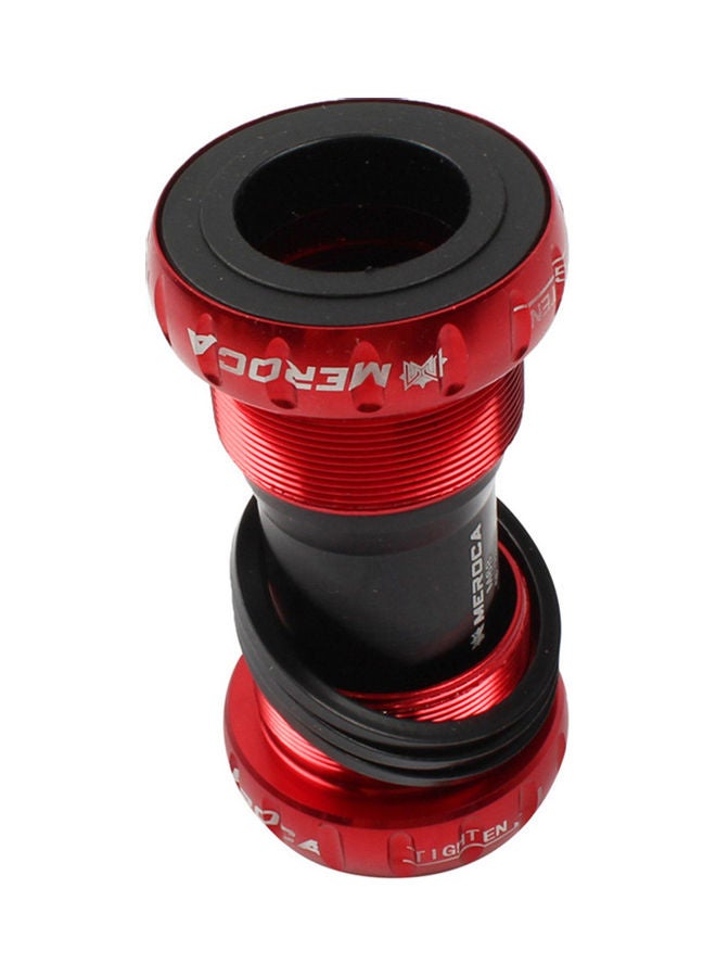 Mountain Bike Colorful Bottom Bracket Axle Integrated Hollow BB Bicycle Threaded Screw-in Center Axle 12*12*12cm