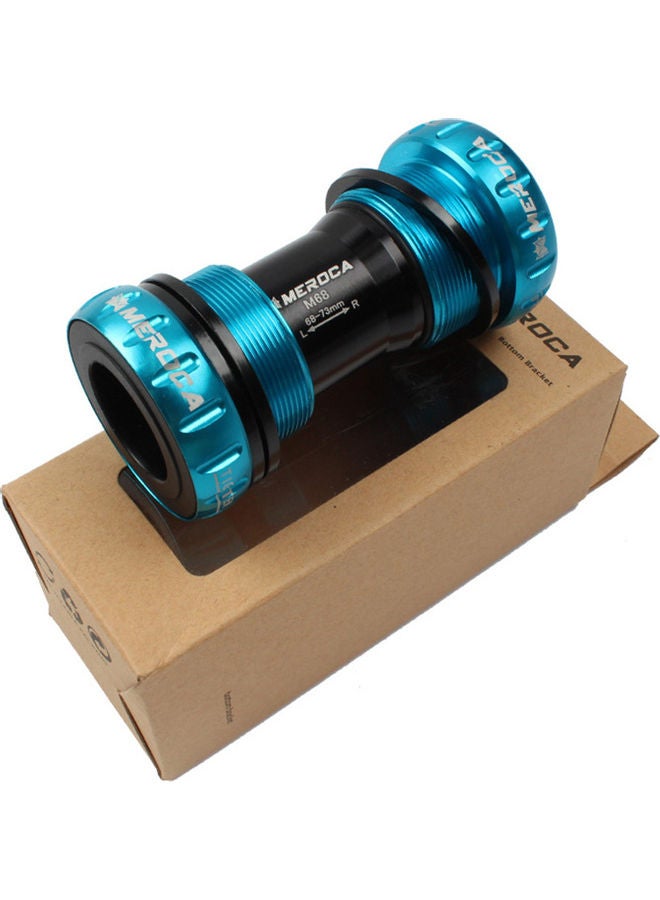 Mountain Bike Colorful Bottom Bracket Axle Integrated Hollow BB Bicycle Threaded Screw-in Center Axle 12*12*12cm