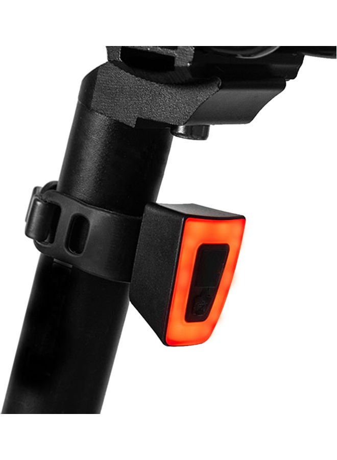 USB Rechargeable Mini Bike Tail Light 12.30 x 2.60 x 5.30cm