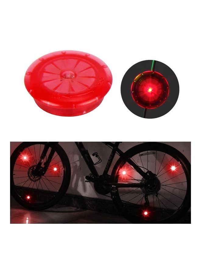 LED Bicycle Wheel Flash Light 2.4 x 1.3 x 1cm