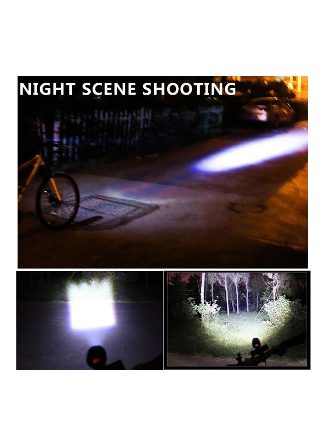 Waterproof LED Flashlight For Bicycle 5.45x7.5cm