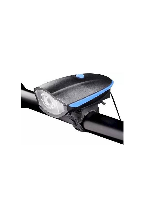 Bicycle front lights with USB alarm