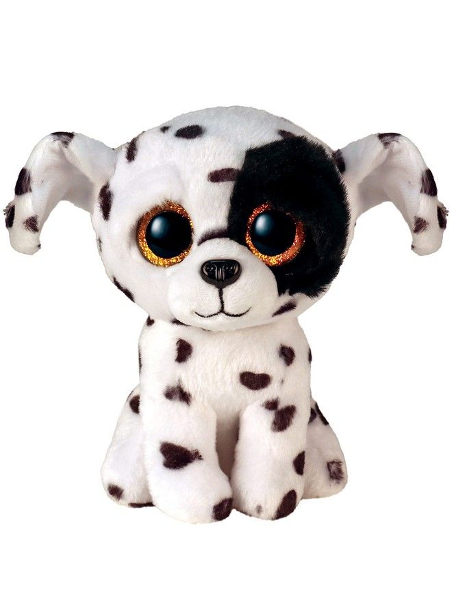 Beanie Boo Luther Black And White Spotted Dog 6