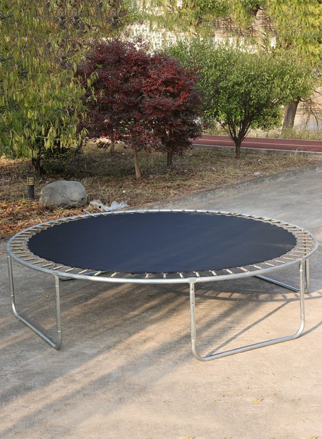 Big Round Popular Indoor Outdoor Trampolines Park 14Ft Large Trampoline With Safety Net