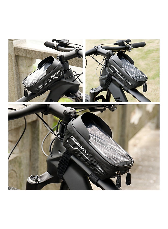 Front Tube Bag Handlebar Bicycle With Touchscreen Phone Case 0.142kg