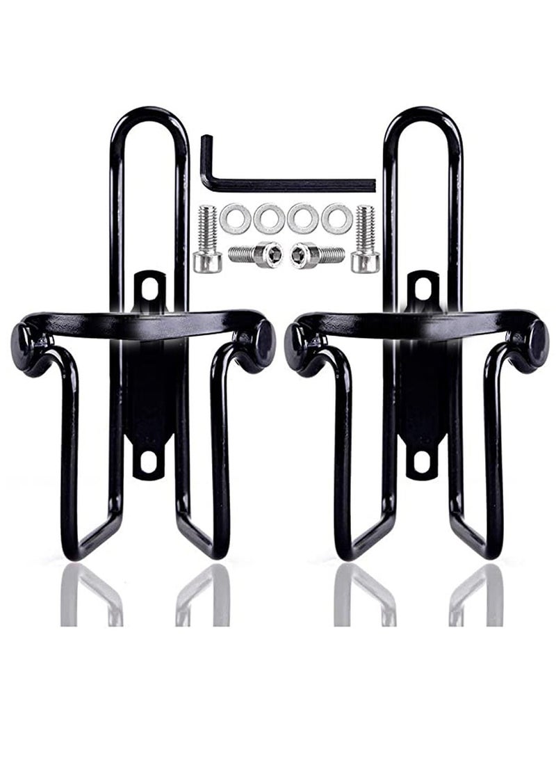 Adjustable Bike Water Bottle Cage, Lightweight Aluminum Alloy Bicycle Holder for Most Bikes, Robust Bicycles