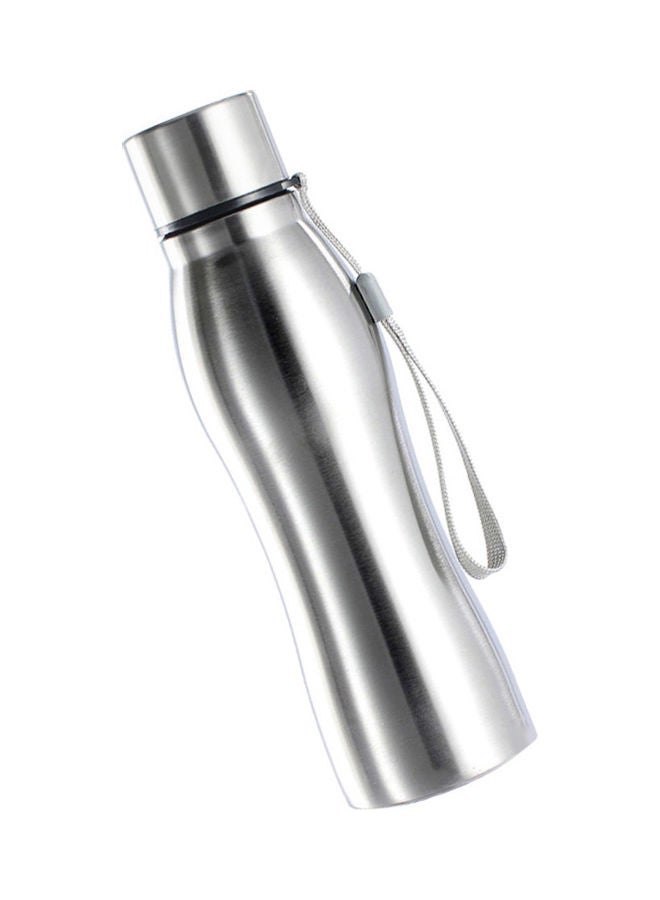 750ml Portable Single Wall Stainless Steel Water Bottle Outdoor Sports Drink Cup 20*10*20cm