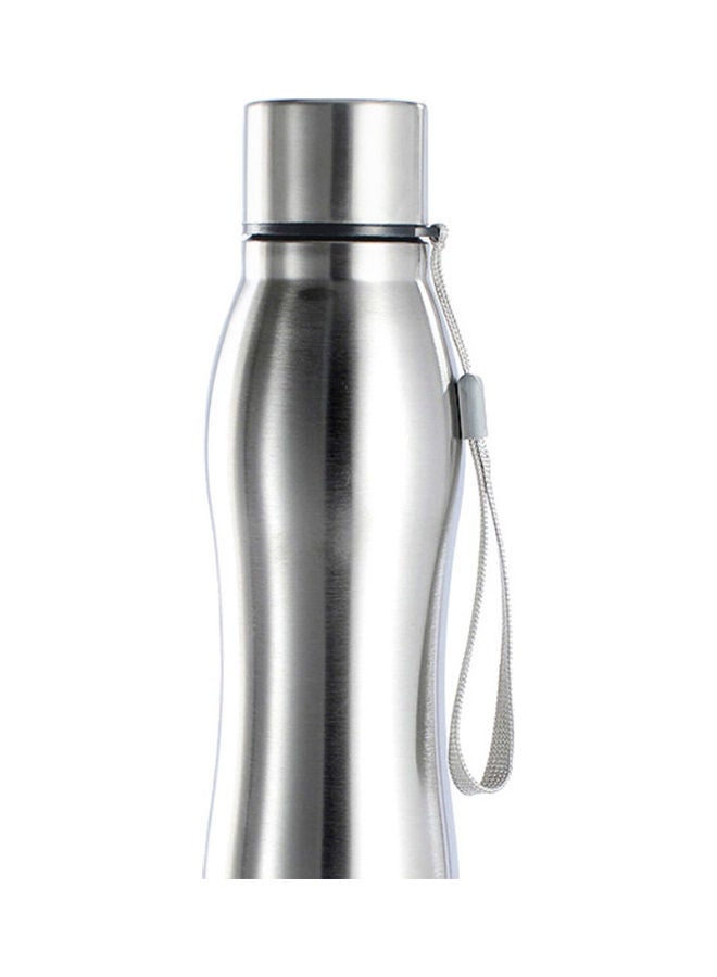 750ml Portable Single Wall Stainless Steel Water Bottle Outdoor Sports Drink Cup 20*10*20cm