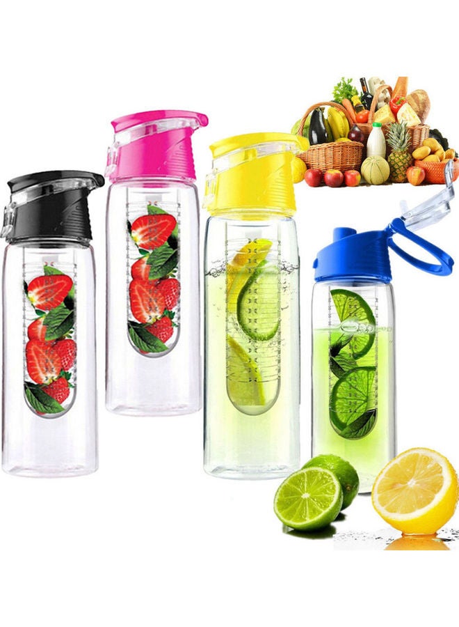 Portable Camping Sports Lemon Juice Fruit Infusing Infuser Water Bottle 800ML 20*10*20cm