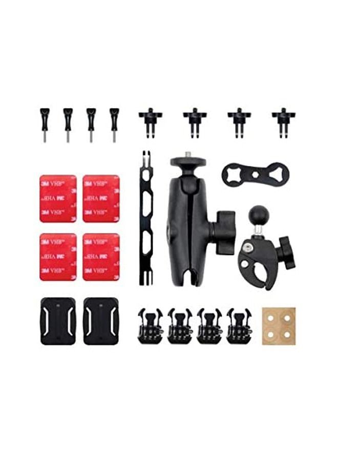 3in1 Motorcycle Accessory Bundle for Insta360 Camera