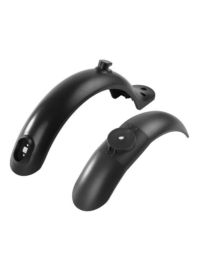 2-Piece Electric Scooter Front Rear Mudguard