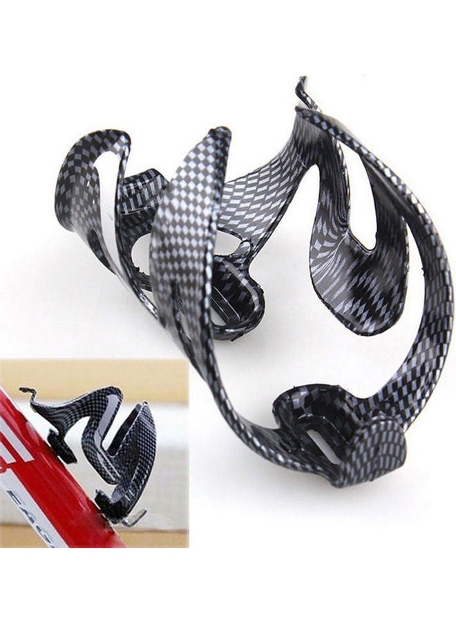 Carbon Fiber Mounting Bicycle Bike Cycling Outdoor Water Bottle Holder Rack Cage 20 x 10 x 20cm