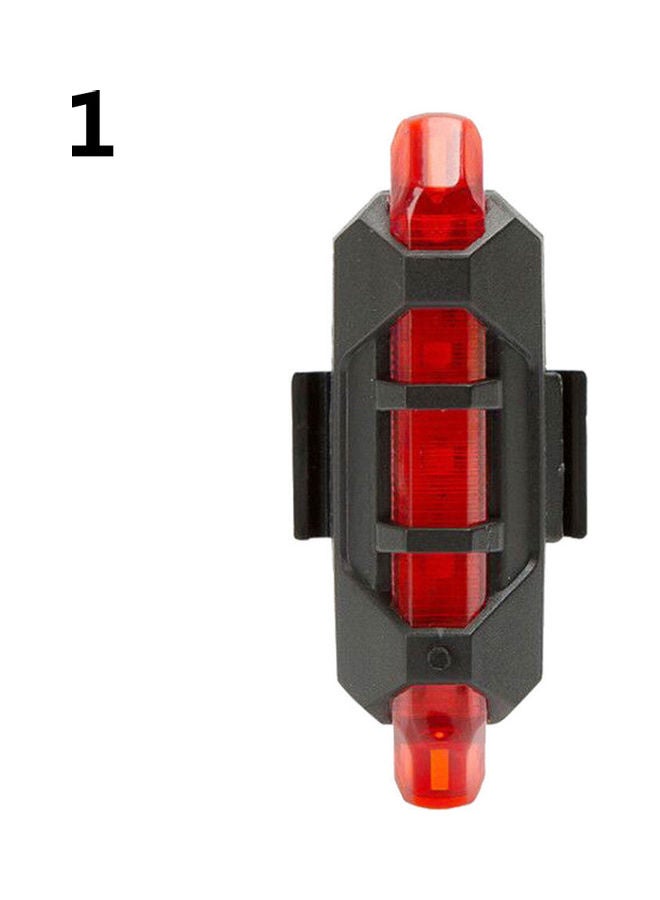 5 LED Bike Bicycle Cycling Safety USB Tail Rear Warning Light Mini Flashlight 20*10*20cm