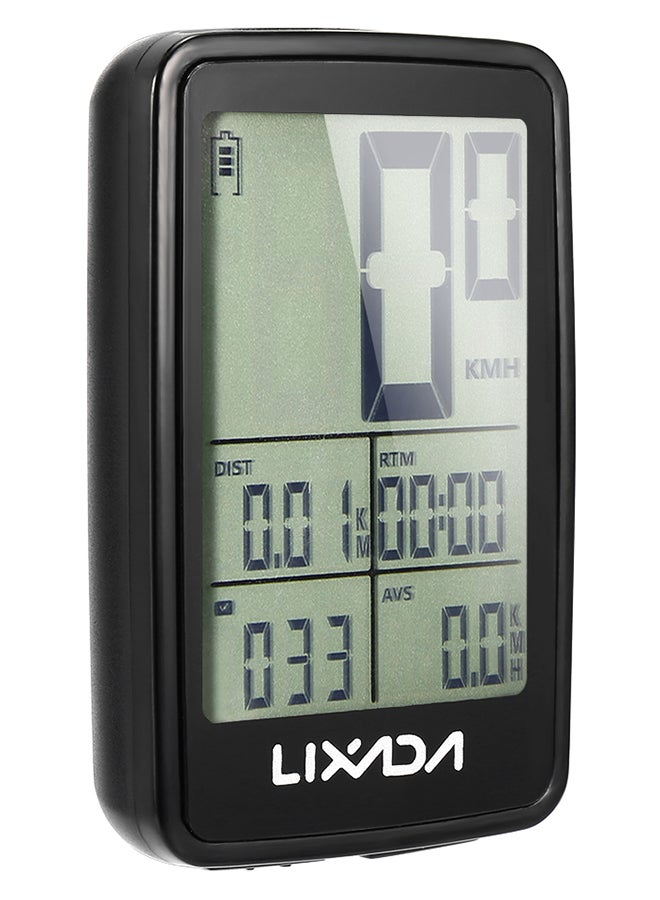 USB Rechargeable Wireless Cycling Speedometer