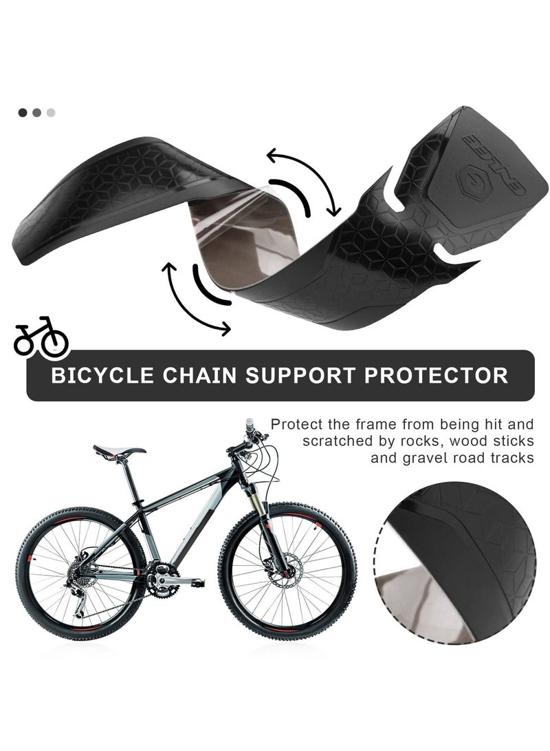 Frame Protector Road Bike Frame Protection Bike Frame Protection Tape That Can Prevent Mountain Bikes From Scratching - Black