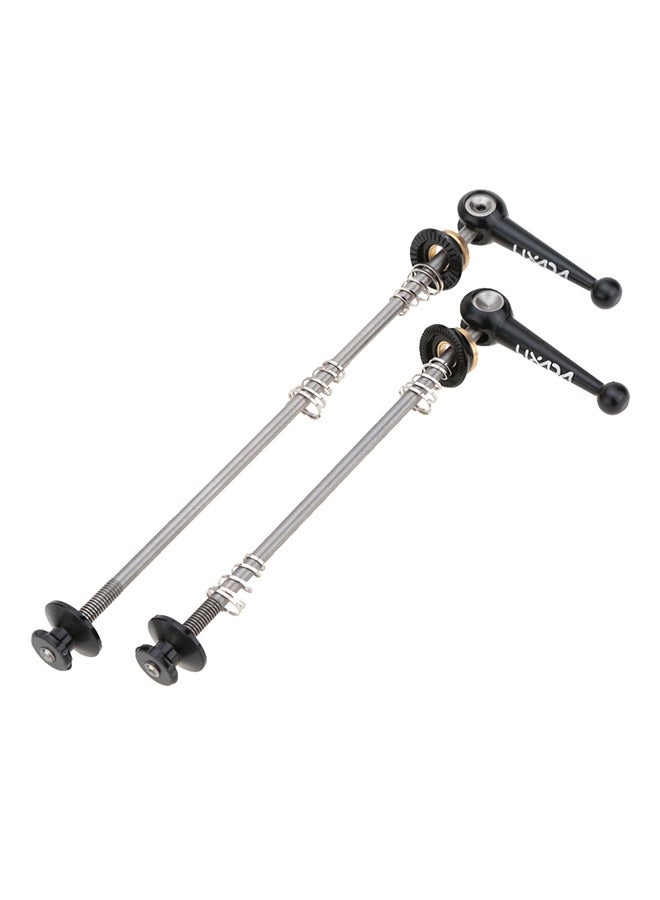 2-Piece Quick Release Titanium Skewers For MTB Road Bike